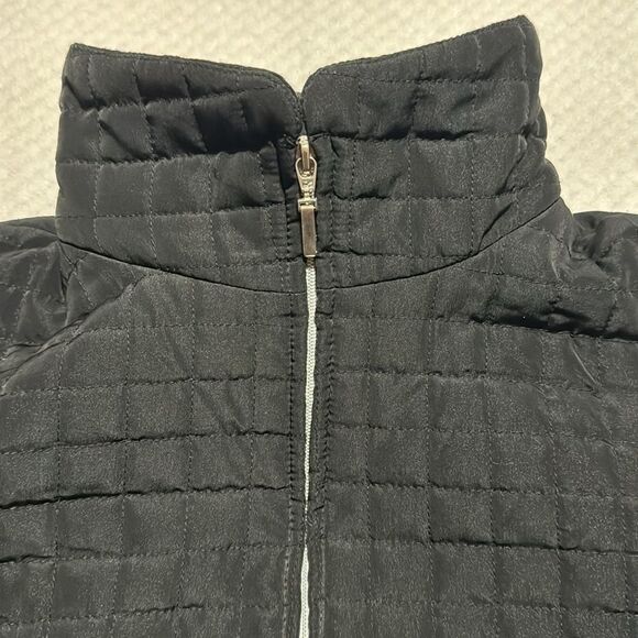 George Women’s Plus Quilted Jacket Zip Front & Pockets Rich Black Size 18W/20W - Picture 3 of 14